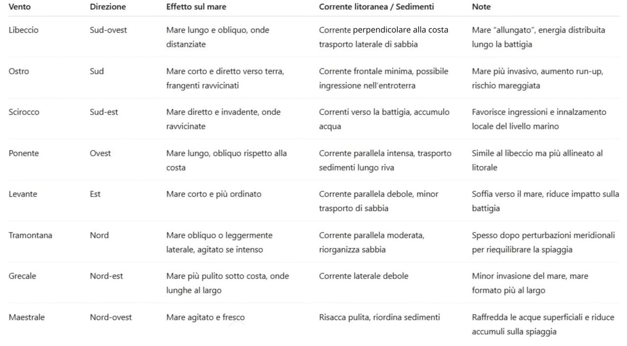 Dimmi che vento spira e saprai che mare avrai